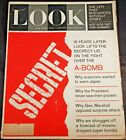 LOOK Magazine August 1963 Atomb Bomb Louisville, KY Hot Dog Diet