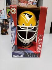 RARE Pittsburgh Penguins Mini Goalie Helmet Mask Riddell