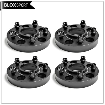 4Pc 5x120 Wheel Adapters 25mm fit BMW 318i 325i 328i 525i 528i 530i M3 M5 M6 Z4 - Image 1 of 4