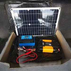 6000W Complete Solar Panel Kit Solar Power Generator 100A Home 110V Grid System - Picture 1 of 1