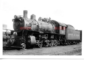 25CC882 RP NORFOLK & WESTERN RAILROAD 4-8-0 LOK #449 - Bild 1 von 1