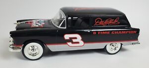 #3 Dale Earnhardt 6 Times Champion 1955 Chevy Sedan Wagon Die Cast Bank 1:25  