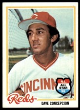1978 Topps #180 Dave Concepcion Reds EX-EXMINT *2628