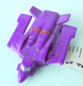 Tonka Gobot 1985 Wendys Kids Meal Toy  Purple Airplane Jet Plane  - Picture 1 of 7