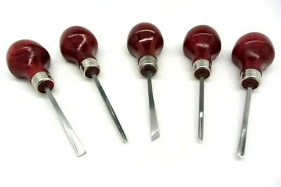 UJ Ramelson 209 Linoleum Block Woodcarving Woodcut Printmaking 5pc Tool Set