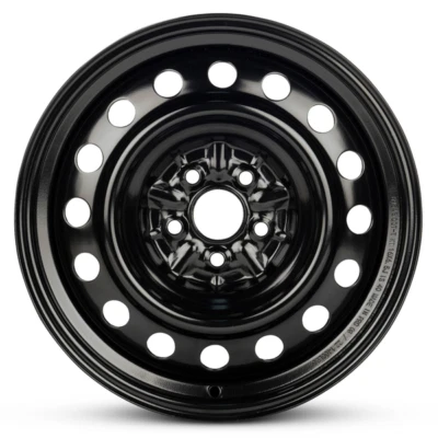 New 16" x 6.5" Black Replacement Steel Wheel Rim 2005-2010 for Scion tC - Image 1 of 3