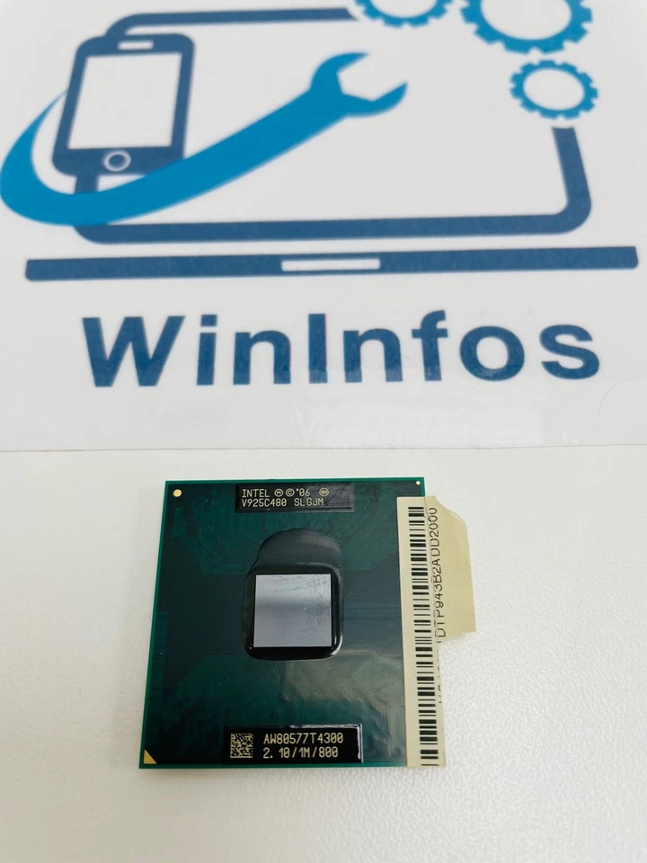 Processor Intel 5925A417 Slgjm AW80577T4300 Acer Aspire 5738/5338 (MS2264) - Image 1 of 1
