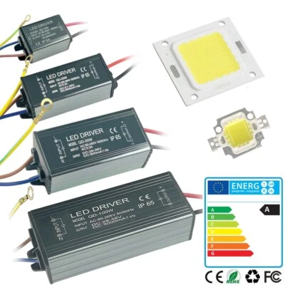 LED Driver+Chip 100W 70W 50W 30W 20W 10W High Power Supply Transformer COB Bulb - Image 1 of 4