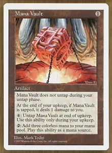 Mana Vault ~ 5th Edition ~ NM/Mint!! - Picture 1 of 2