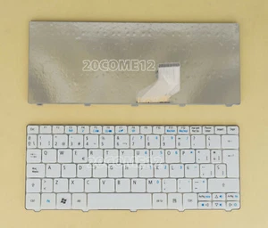 Nuovo per Acer eMachines 350 355 EM350 EM355 tastiera spagnola Teclado bianco - Foto 1 di 2