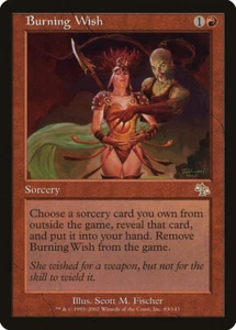 MTG Burning Wish - Judgment #83 - Picture 1 of 1