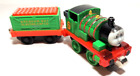 2 voitures "PERCY" - Thomas The Train chemin de fer en bois + VOITURE À CAP DE DYNAMITAGE moulée sous pression