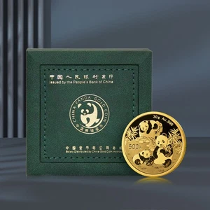 2025 Panda cinese oro 30g FDC (sigillato) - RPC (1949-ora) raro pezzo da investimento - Foto 1 di 5