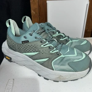 Scarpe da trekking Hoka One One Anacapa Low GTX donna taglia 9,5 verde/grigio  - Foto 1 di 13