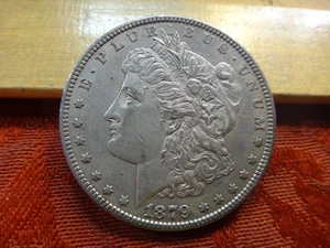 1879-S United States Morgan Silver Dollar $1 Lot 10-2 - No Reserve - Picture 1 of 3
