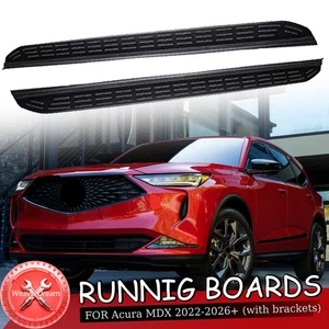 2pcs Running Board fit for Acura MDX 2022-2026+ Side Step Nerf Bar Accessories - Foto 1 di 8