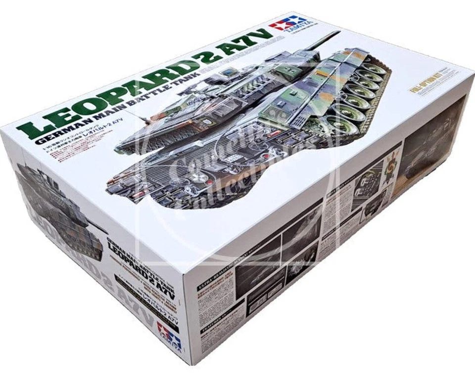 Tamiya RC 1/16 Leopard 2 A7V Full Option Tank Kit #56047 - Image 1 of 4