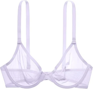 Sujetador con aros gancho trasero "The Plunge - Mesh" talla 34B nuevo con etiquetas - Imagen 1 de 1