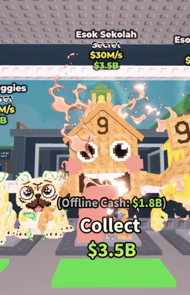 Steal a Brainrot - Esok Sekolah 30M/s