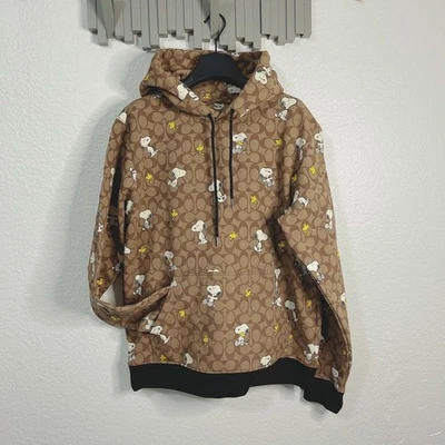 Coach X Peanuts Men’s CE545 Signature Snoopy Woodstock Hoodie $378 Size S NWT - Image 1 of 4