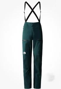 North Face Women Summit Series L4 Softshell Snow/Mountain Pant/BIB BLK BNWT LG - Picture 1 of 21
