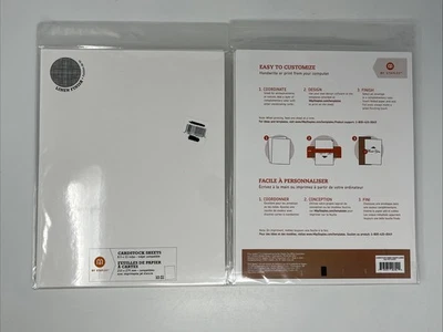 M By Staples White Linen Cardstock 100 Sheets (10 Packs Of 10) 8.5 X 11 Inkjet - Image 1 of 4