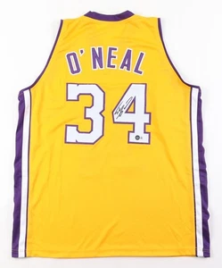 🏀 Shaquille O'Neal - Full Signature Jersey - Beckett Witnessed - HOF Legend 🏀 - Bild 1 von 3