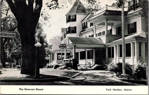 THE EMERSON HOUSE York Harbor, Maine ME unused Postcard - Picture 1 of 2