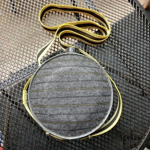 Cantimplora de acero a rayas de lana Oasis de 4 cuartos con carcasa de plástico, hecha en EE. UU. de colección - Imagen 1 de 4