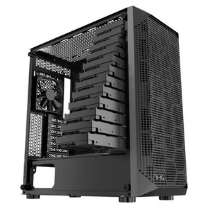 Estuche para juegos de PC VEVOR Estuche para computadora de torre media 4 ventiladores de 120 mm para ATX/M-ATX/ITX - Imagen 1 de 12