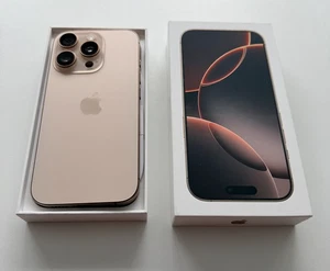 Apple iPhone 16 Pro - 128GB  - Titan Wüstensand -  Restgarantie TOP  - Bild 1 von 7