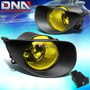 FOR 06-08 TOYOTA YARIS XP90 2/3 DR YELLOW TINTED OE FOG LIGHT LAMP+BULB+SWITCH - Imagen 1 de 5