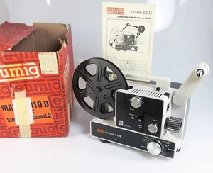 EUMIG MARK 610 D LUX NORMAL 8 UND SUPER 8 FILMPROJEKTOR LICHTSTARK IN OVP - Bild 1 von 4
