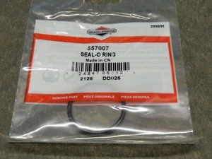 557007 BRIGGS & STRATTON RACING ENGINE CARBURADOR O SELLO DE ANILLO ORIGINAL OEM  - Imagen 1 de 1