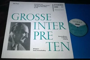 Rare Stereo LP Konwitschny Reger Hiller-Variations Eterna 8 25 113 Original ED1 - Picture 1 of 2