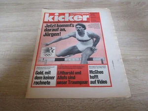 Kicker 9.8.1984 65/84 Jürgen Hingsen Olympia - Bild 1 von 1