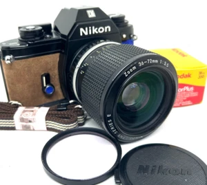 [MINT] Nikon EM 35mm SLR w/Nikon Nikkor D NIKKOR24〜102mm Film Camera From JAPAN - Picture 1 of 11