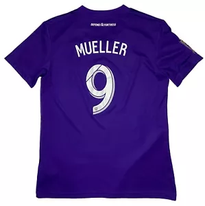 Adidas Climalite MLS Orlando City Lions Chris Mueller #9 Lila Trikot; M - Bild 1 von 9