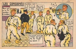 Fantasie Militär - Illustrator - J Seite Godreine - Die Consignés - Bild 1 von 2
