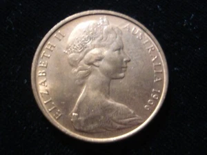 Australian 1966 2 Cents Coin Uncirculated (SA05) - Picture 1 of 2