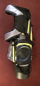 Tour Edge Junior Golf Bag With Kick Stand & Backpack Straps Yellow/Gray/Black - Picture 1 of 8