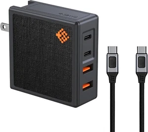 Cargador ultra rápido SlimQ F100 USB C 100W 4 puertos 2USB-C 2 USB-A - Imagen 1 de 10