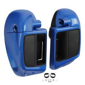 Lower Vented Fairings Kit Fit For Harley Touring Road Glide 14-24 Electric Blue - Picture 1 of 9