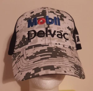 Mobil Delvac & TA Truck Service Camo & Black Baseball Cap Over the Road--EUC! - Picture 1 of 5