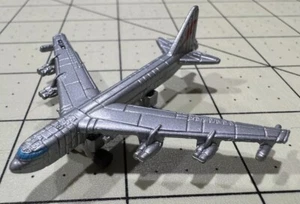 MICRO MACHINES B-52 Bomber Gray Military Airplane (A31) - Picture 1 of 17
