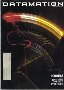 ITHistory (1981/01) DATAMATION Magazine "Robotics; Top 50 World Markets Ads! - Imagen 1 de 1