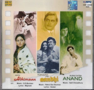 Abhimaan / aandhi / Anand - 3 in one - Bollywood Music [ CD ] RPG sare gama - Picture 1 of 2