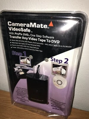 NEW ZIO CORPORATION CM-53000 CAMERAMATE VIDEOSAFE: TRANSFER VIDEO TAPE TO DVD - Image 1 of 4