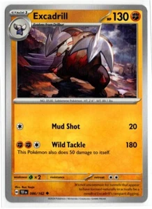 Pokemon Temporal Forces 086/162 Excadrill - Picture 1 of 1