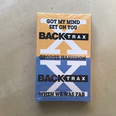 SEALED cassette George Harrison-Got My Mind Set On You/When We Was Fab Yell/Blue - Image 1 of 3